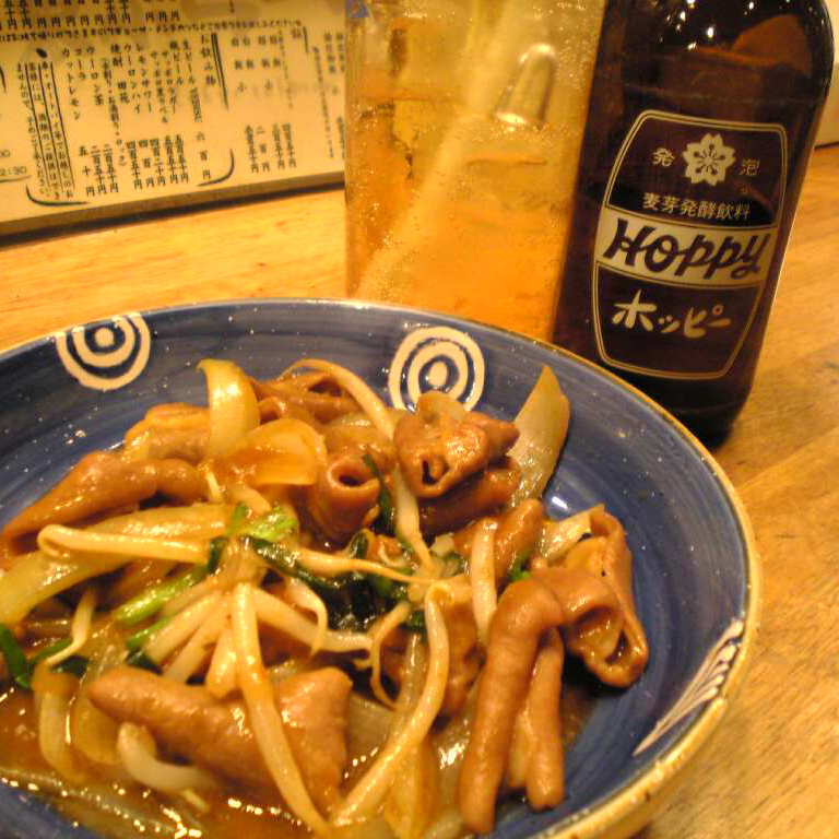 ホッピー&ホルモン焼き