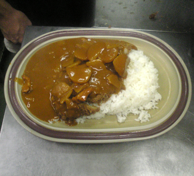 カツカレー \550
