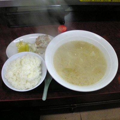 けんちん定食 \500